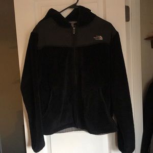 The North Face Women’s black osito full zip hoodie XL